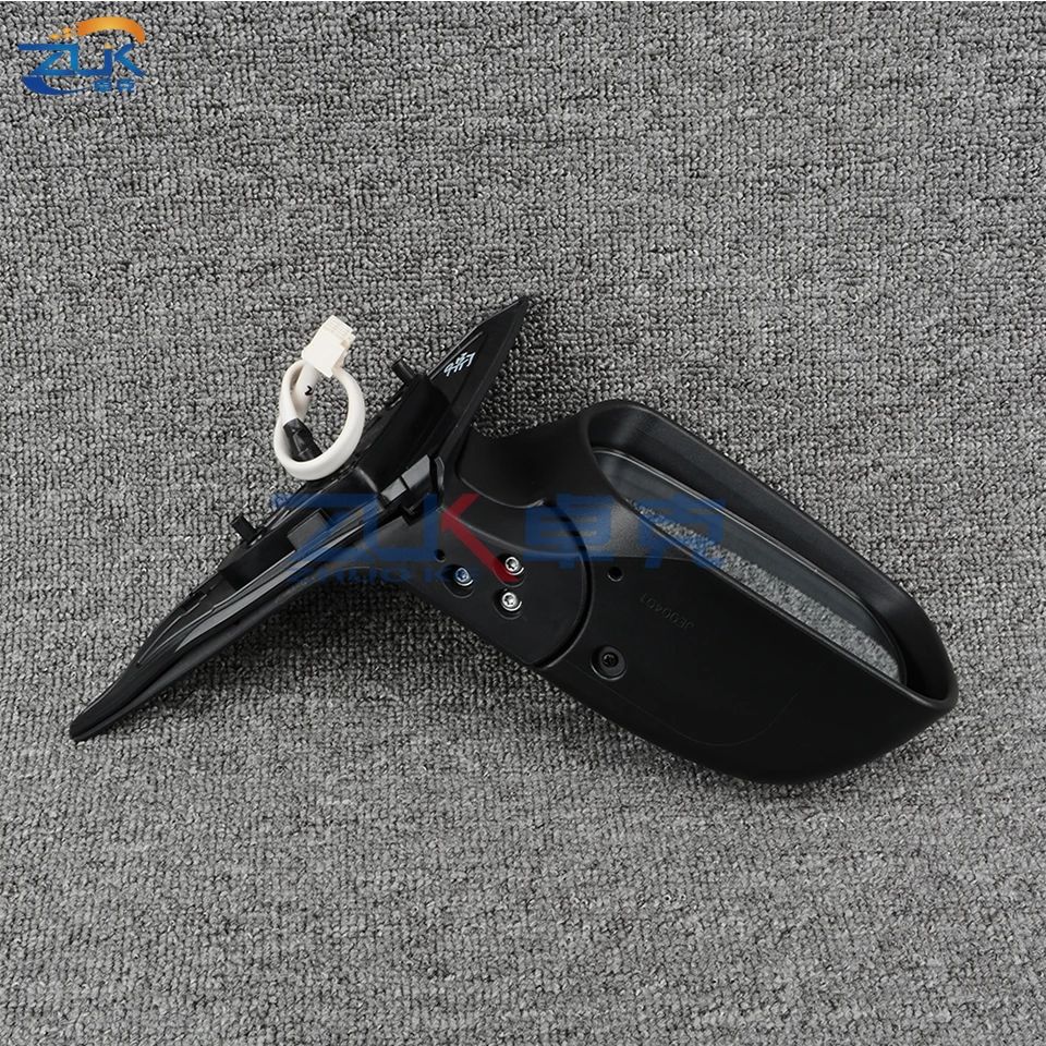 ZUK Outer Rearview Side Mirror Assy For MAZDA 6 GG1 2005 2006 2007 2008 2009 2010 2011 2012 3-PINS 5-PINS Electric Folding - Image 1