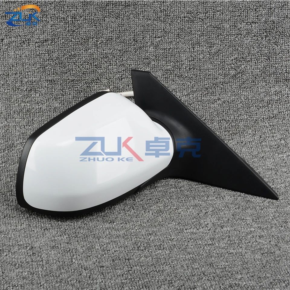 ZUK Outer Rearview Side Mirror Assy For MAZDA 6 GG1 2005 2006 2007 2008 2009 2010 2011 2012 3-PINS 5-PINS Electric Folding - Image 2