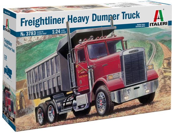 Italeri Modelbouwpakket Vrachtwagens - 3783 Freightliner Heavy Dump Truck Plastic - 1:24 - Modelbouw - Image 1