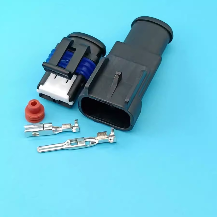 DJ7026-2.8-11 06010EV2F domestic car waterproof connector Car connector 2-line fuel nozzle plug - Image 1