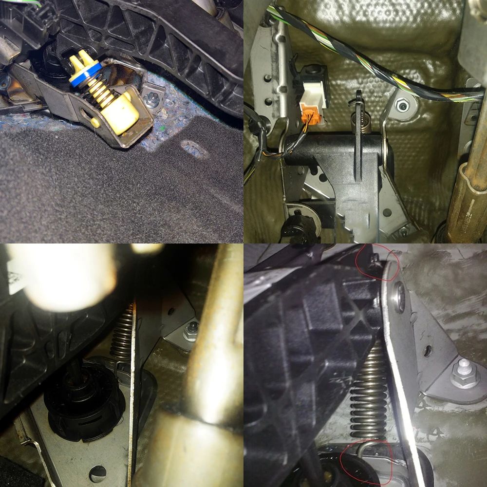 Car Clutch Pedal Return Spring Accessories For Ford Focus 2 2004 2005 2006 2007 2008 2009 2010 2011 2012 1463612 3M51-7L560-AB - Image 4