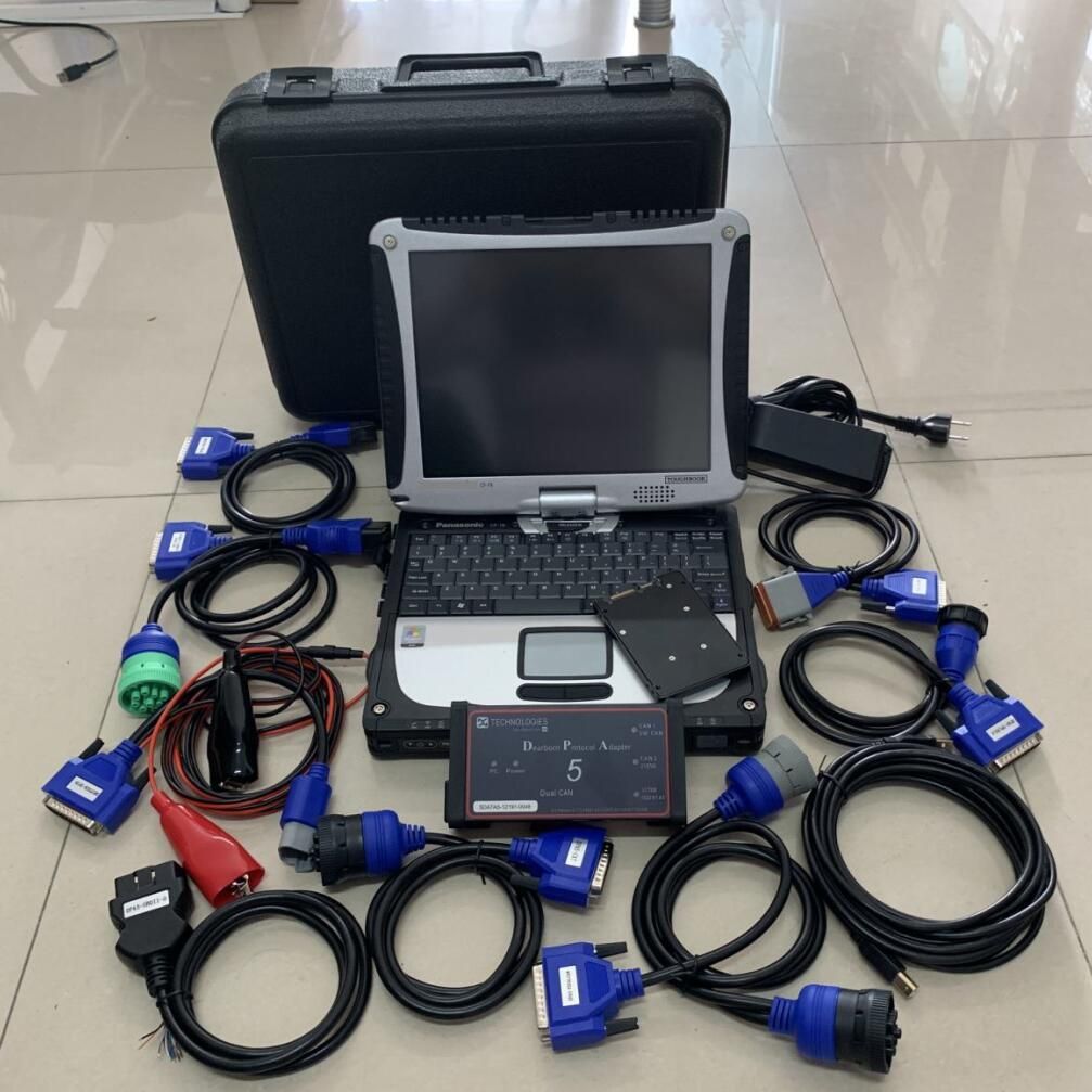 Dpa5 Usb Diesel Truck Diagnostic Tool repair with Laptop Cf19 Touch Screen i5 4g Full Set Heavy Duty Scanner 2 Years Warranty - Image 4