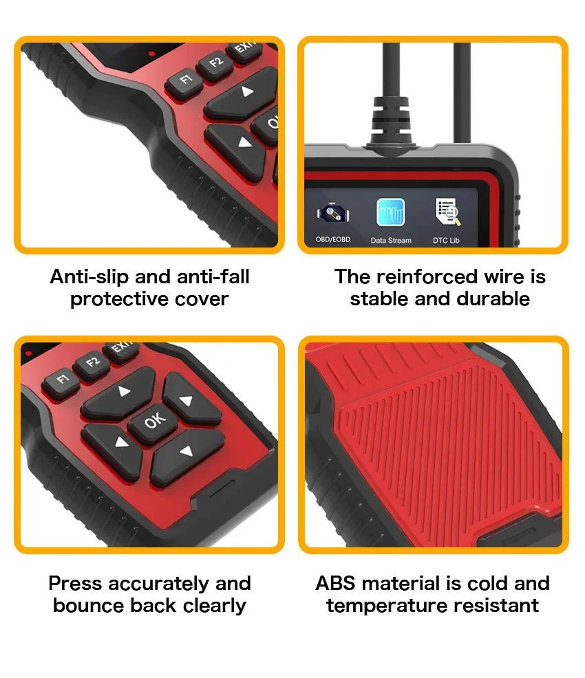 Professional Car Fault Detector V519 Obd2 Scanner Fault Diagnostic Tester Engine System Diagnostic Tool Check Code Reader - Image 5