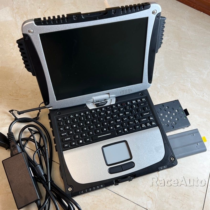 Vcm2 Full Chip diagnostic scan tool ford IDS V120 Soft-ware SSD laptop cf19 toughbook touch screen Computer full set ready to use - Image 5