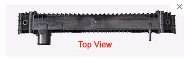 HD Truck Radiator for Freightliner Cascadia OEM: 239088, 2001-1705 - Image 3