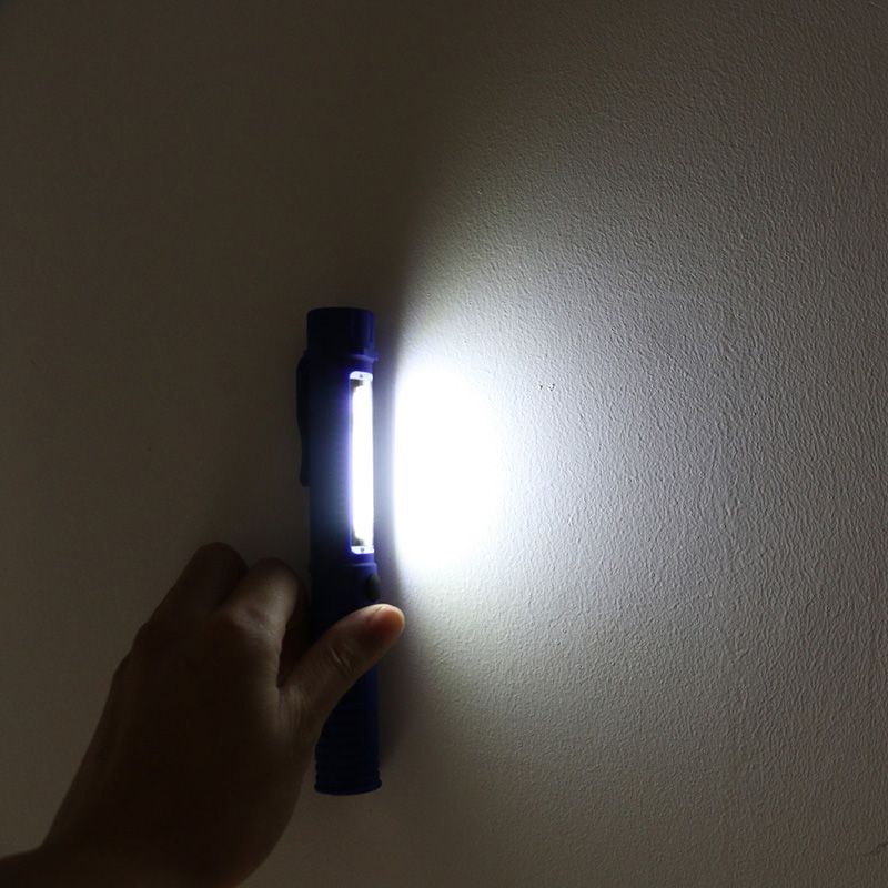 Mini Pen Torch LED Flashlight COB Mini Pen Multifunction Torch Light - Image 2