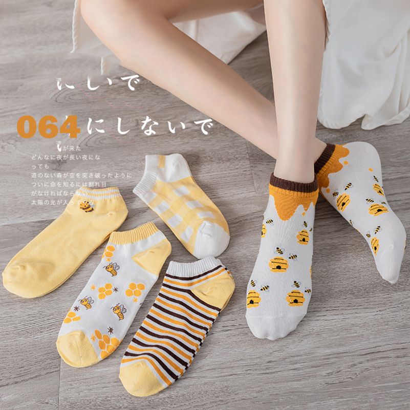 VD5001 Thin Spring and Summer Women's Sports Socks Polyester 13-18 Year Girl Shallow Mouth Short Socks Boat Retail and Wholesale - Image 2