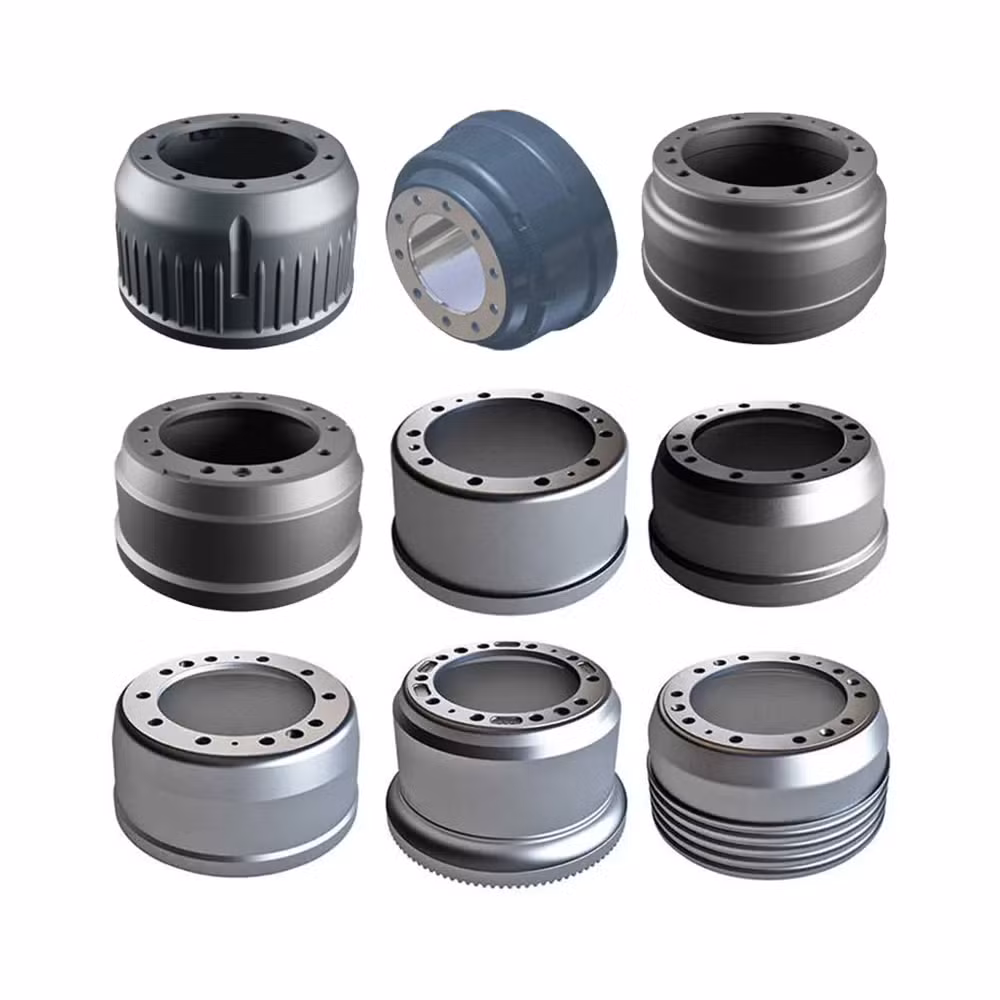 Truck Auto Spare Part Semi Truck Brake Drums OEM 1584132/3721ax/dB1657b/3807/for Freightliner Made in China - Image 6