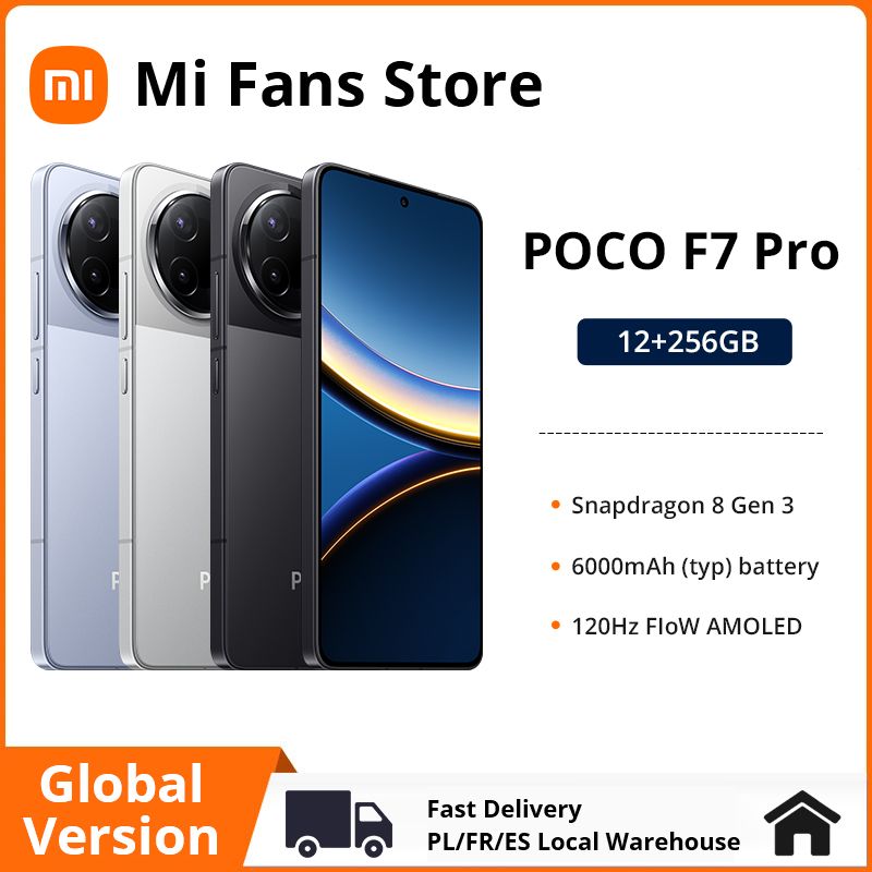 POCO F7 Pro Global Version Smartphone Snapdragon 8 Gen 3 50MP dual camera with OIS 90W HyperCharge 5G NFC - Image 1