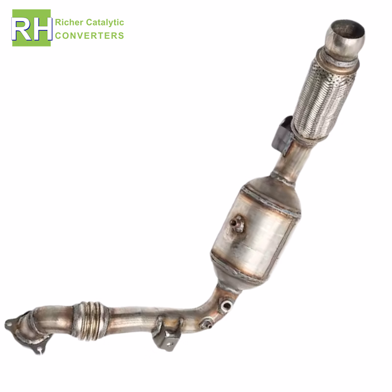 Exhaust Exhaust Catalyst Catalytic Converter DPF Diesel Particulate Filter for 2007-2009 Mercedes Sprinter 2500/3500 Dodge Freightliner - Image 4