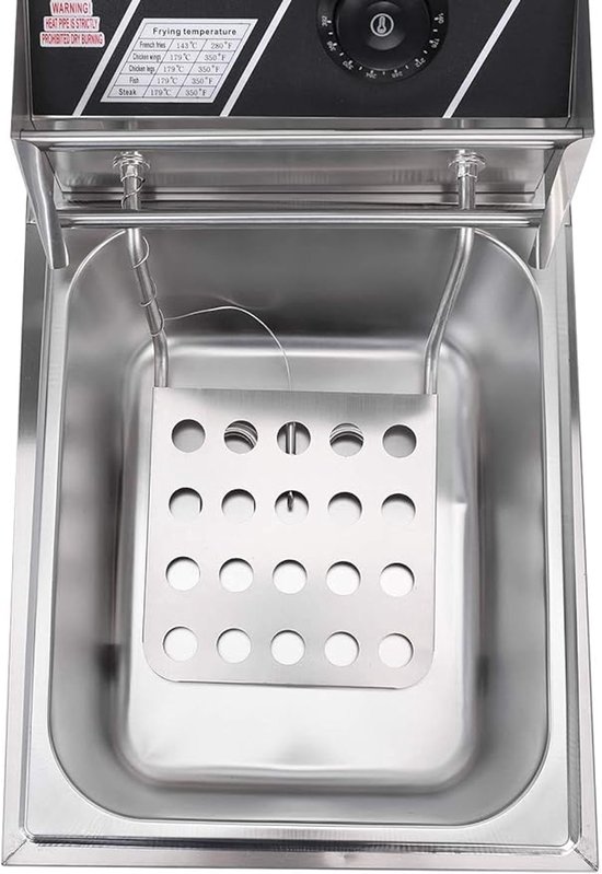 Friteuse-Deep Fryer-6 ltr -Olie -Friet bakken-Frituurpan-220V - Image 3