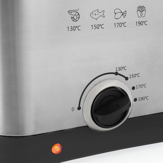 Princess Mini friteuse - Liter - RVS - Image 3