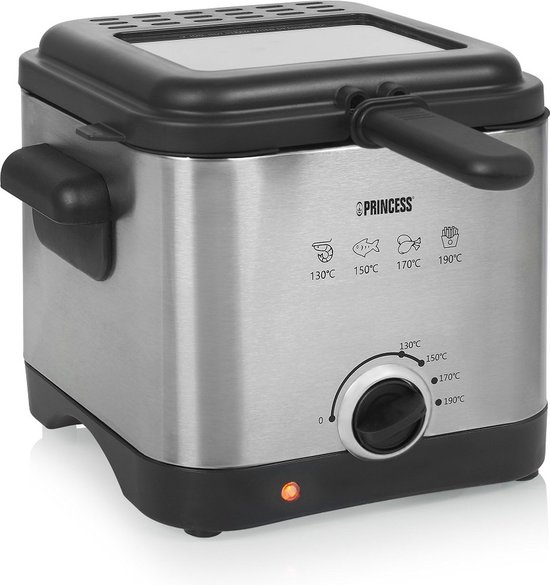 Princess Mini friteuse - Liter - RVS - Image 10