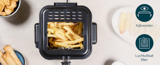 Princess Mini friteuse - Liter - RVS - Image 16