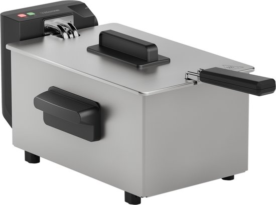 Tristar Frituurpan liter - Friteuse - RVS - Image 1
