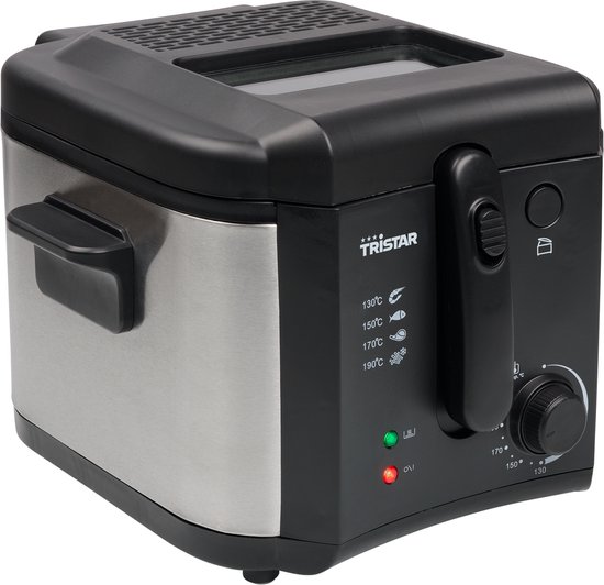 Tristar Frituurpan liter - Friteuse - RVS - Image 1