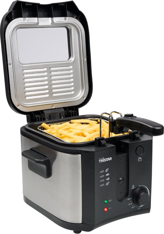 Tristar Frituurpan liter - Friteuse - RVS - Image 2