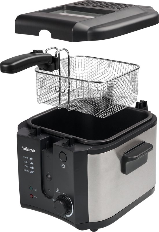 Tristar Frituurpan liter - Friteuse - RVS - Image 6