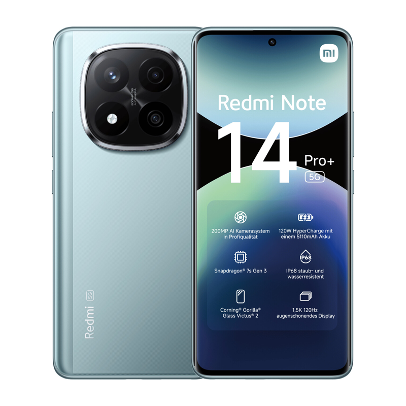 Global Version Redmi Note 14 Pro+ 5G Smartphone Snapdragon 7s Gen 3 200MP Rear Camera 120W HyperCharge IP68 - Image 2