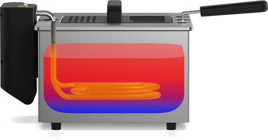Tristar Frituurpan liter - Friteuse - RVS - Image 5