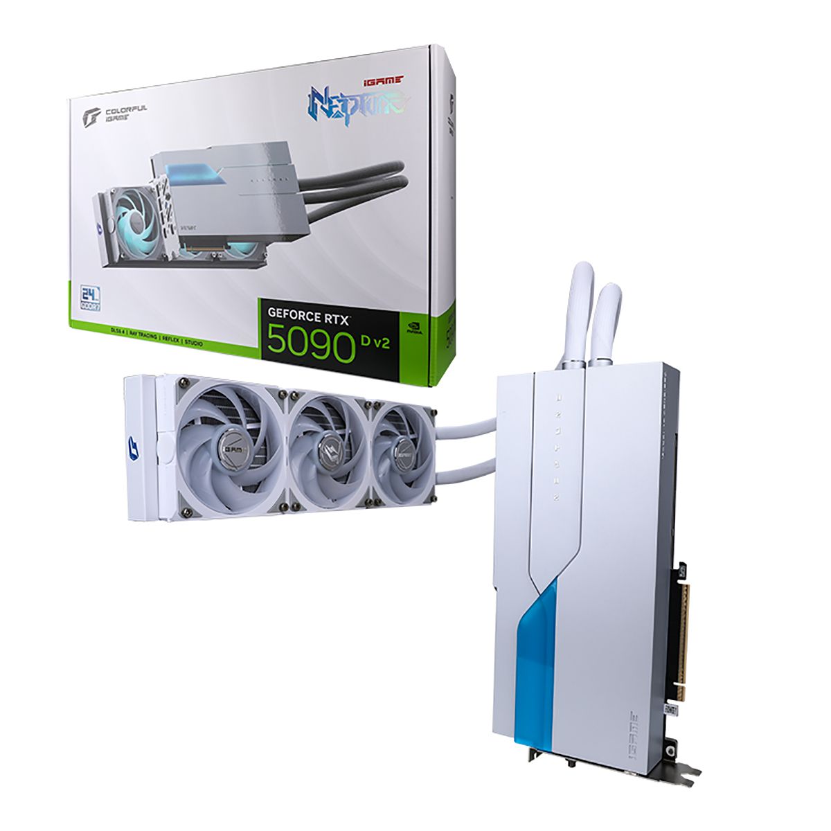 Colorful iGame GeForce RTX 5090 D v2 Neptune OC 24GB Graphics Card - Image 1