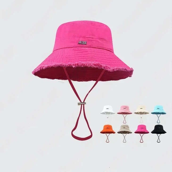 Designer Womens Bucket Wide Brim Hats Sun Prevent Bonnet Beanie Baseball Cap Snapbacks Outdoor Fishing Dress Beanies Mens Hat - Image 1