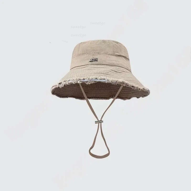 Designer Womens Bucket Wide Brim Hats Sun Prevent Bonnet Beanie Baseball Cap Snapbacks Outdoor Fishing Dress Beanies Mens Hat - Image 5