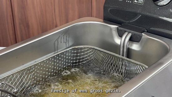 FRITEL Friteuse Turbo SF® - Frituurpan / Frituurketel - Filterdeksel + - Pers. - Olie + Vast Vet - Image 2