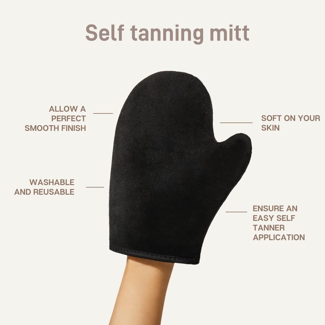 Self Tanning Mitt Glove 1000 pieces/lot Applicator Self Tanner With Thumb - Image 1