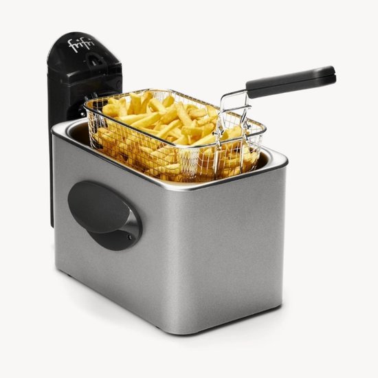 Mini Frituurpan 2,5L | Frifri F1900 | 2000W | Koude Zone Technologie | RVS Kuip | Voor max 700 gram Friet | 10 Jaar Garantie | Made in België - Image 1
