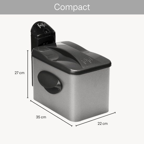 Mini Frituurpan 2,5L | Frifri F1900 | 2000W | Koude Zone Technologie | RVS Kuip | Voor max 700 gram Friet | 10 Jaar Garantie | Made in België - Image 3
