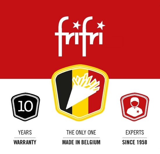 Mini Frituurpan 2,5L | Frifri F1900 | 2000W | Koude Zone Technologie | RVS Kuip | Voor max 700 gram Friet | 10 Jaar Garantie | Made in België - Image 10