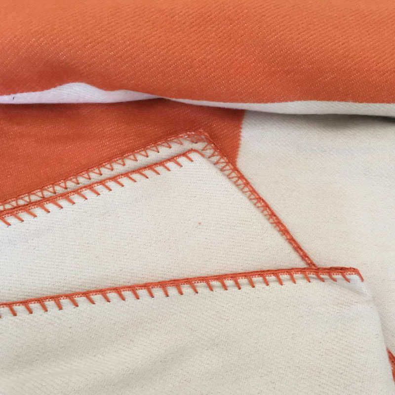 Designer Blankets letter Cashmere Soft Wool Scarf Shawl Portable Warm Sofa Bed Fleece Knitted Throw Blanket 130x180cm Spring Autumn Woman - Image 3
