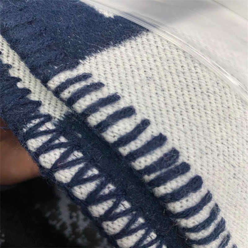 Designer Blankets letter Cashmere Soft Wool Scarf Shawl Portable Warm Sofa Bed Fleece Knitted Throw Blanket 130x180cm Spring Autumn Woman - Image 5