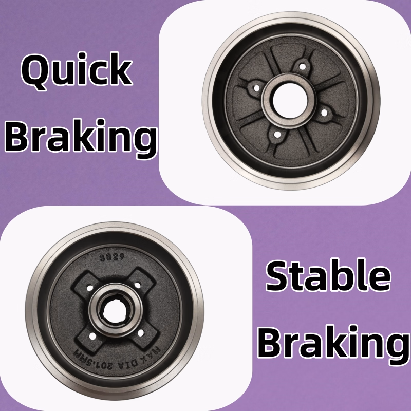 China Heavy Truck Brake Drums Manufacturers Price for Kamaz Foton Freightliner Hino - Image 4