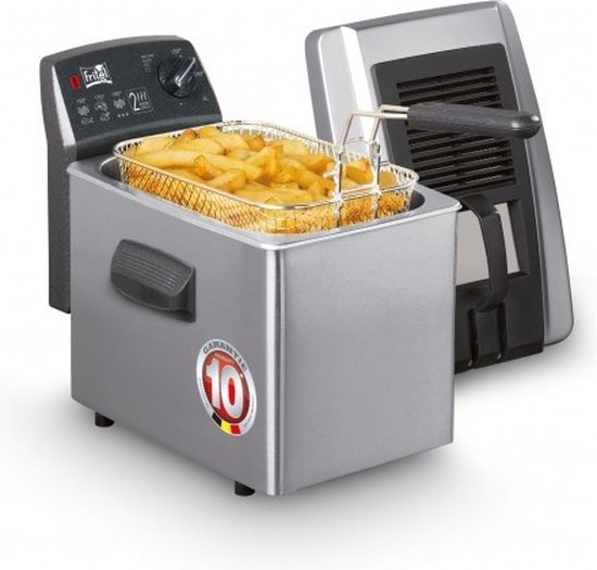 FRITEL Friteuse Turbo SF® - Frituurpan / Frituurketel - Filterdeksel + - Pers. - Olie + Vast Vet - Image 13