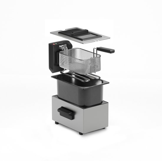 Tristar Frituurpan liter - Friteuse - RVS - Image 12