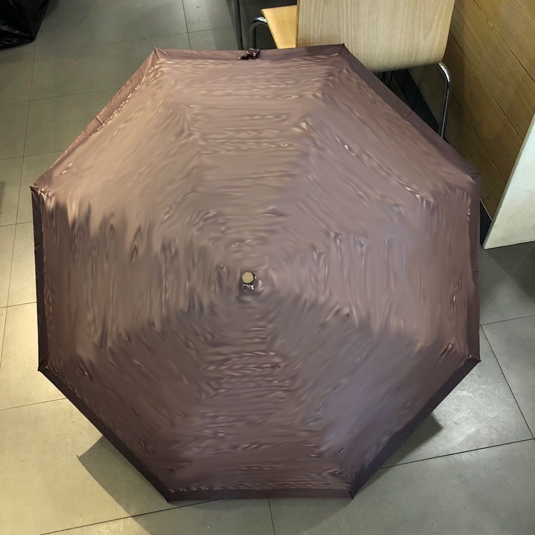 Umbrellas designer windproof umbrella sun rain folding black brown fashion trendy parasols womens mens business ho02 - Image 4