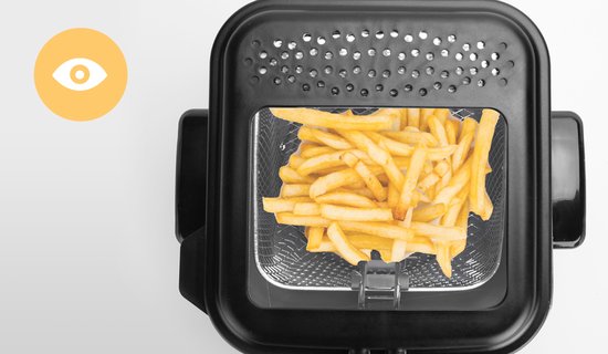 Aigostar Fries 30IZD - Frituurpan - Regelbare thermostaat - Geurfilter -1.5Liter - frituurpan klein - Image 3