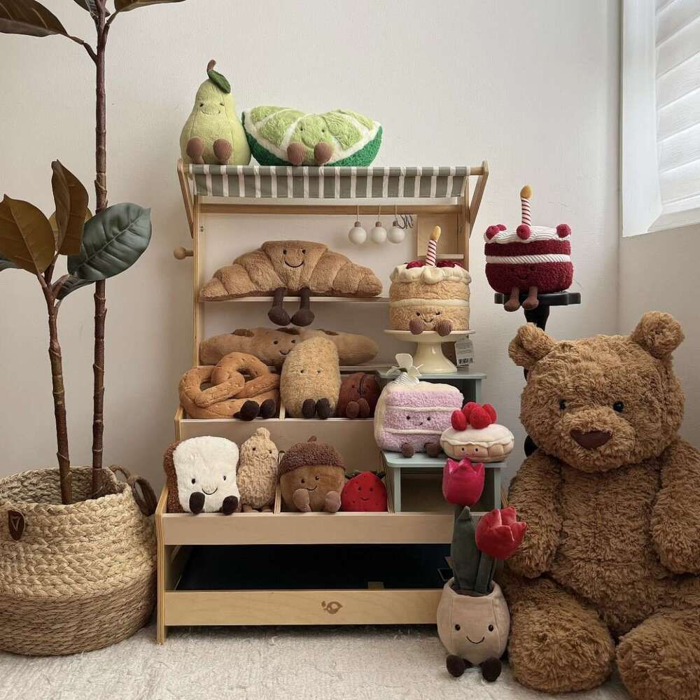 Jelly Cat Stuffed Animals Jellys Cat Collection Set Fur Toys Cute And Endearing Animal Shaped Fur Dolls   Gift For Babies And Mothers Cuddly Toy MMMM - Image 3