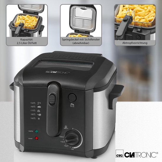 Clatronic FR 3649 - Friteuse - Frituurpan - Image 2