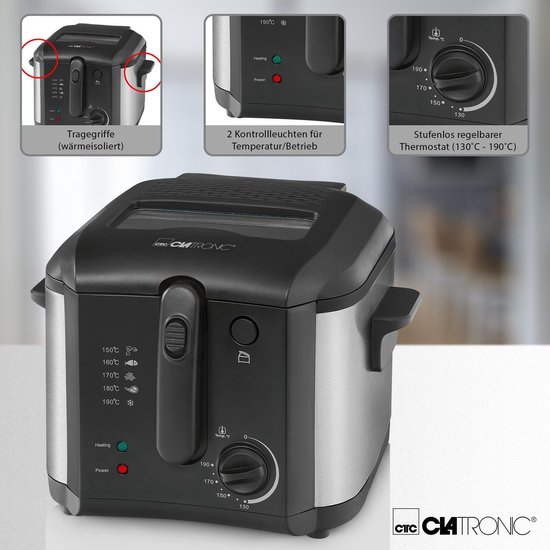 Clatronic FR 3649 - Friteuse - Frituurpan - Image 3