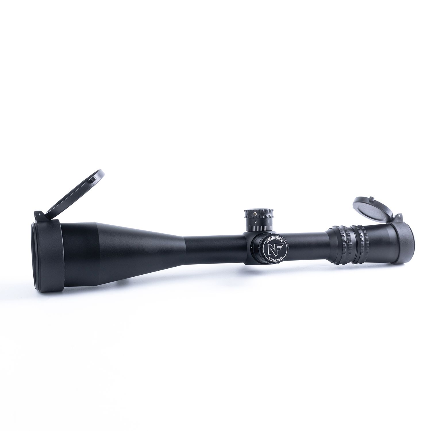 NF NXS 5.5-22x56 FFP ZeroStop Mil-R 30mm Tube with Sunshade First Focal Plane Scope - Image 4