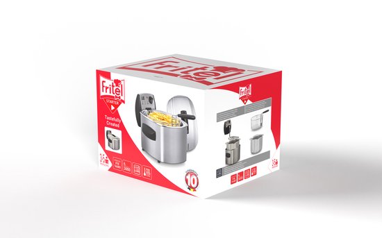 FRITEL Frituurpan - FR - Friteuse met - Koude Zone - Personen - liter - 10 jaar Garantie - Image 5