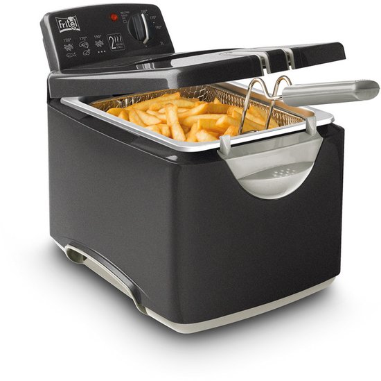 FRITEL Frituurpan - Turbo SF® - Friteuse met - Olie + Vast Vet - liter - 10 jaar Garantie - Image 1