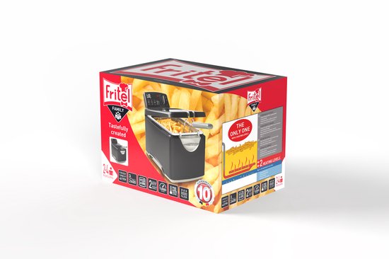 FRITEL Frituurpan - Turbo SF® - Friteuse met - Olie + Vast Vet - liter - 10 jaar Garantie - Image 7