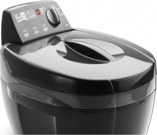FRITEL Frituurpan - Turbo SF® 4209 - Friteuse met Antistofdeksel - Olie + Vast Vet - 2-4 personen - 2300W - 3 liter - Rond - Retro - 10 jaar Garantie - Image 7