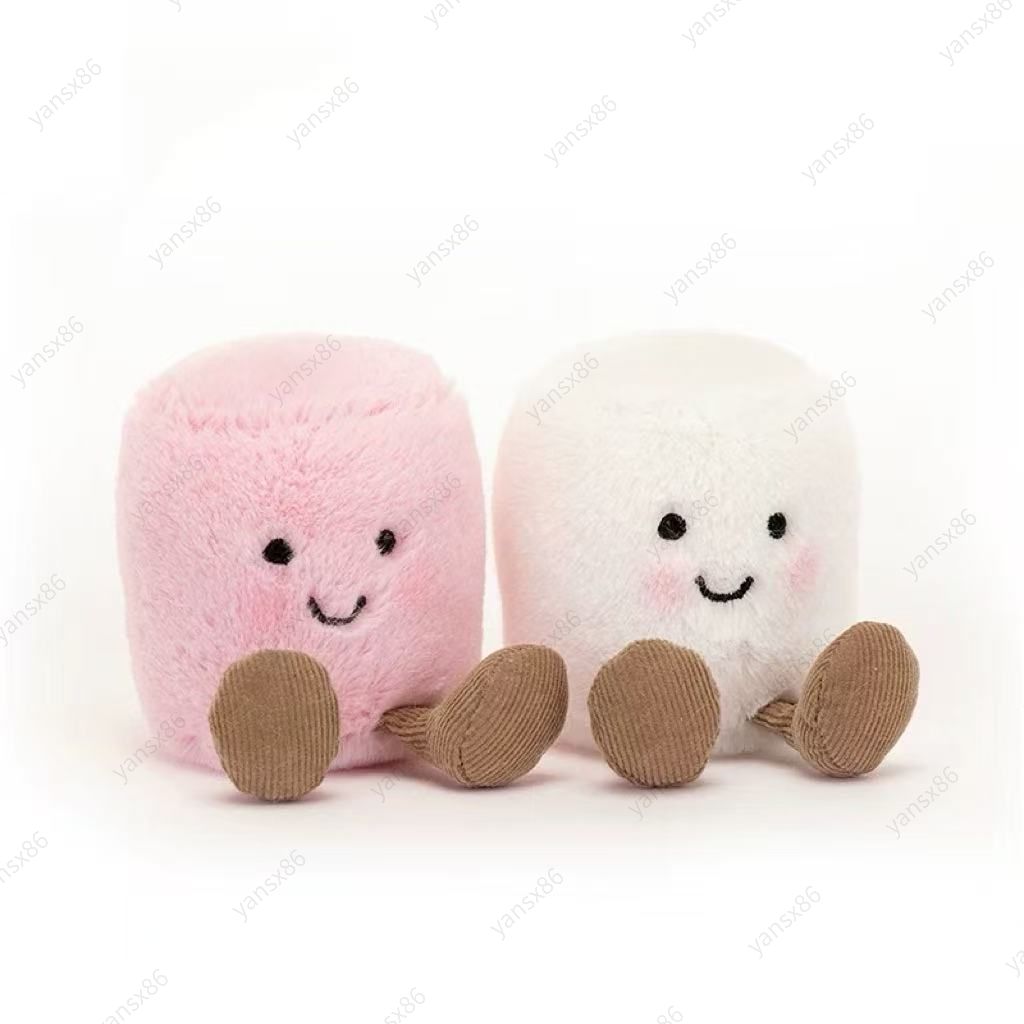 Jelly Cat Plush Keychain Jellys Cat Marshmallow Keychain Designer High Quality, Cute Plush Toy Cartoon Doll For Children As A Gift. It Can Be Hung On Bags And Is Also A Christmas Gift. - Image 4