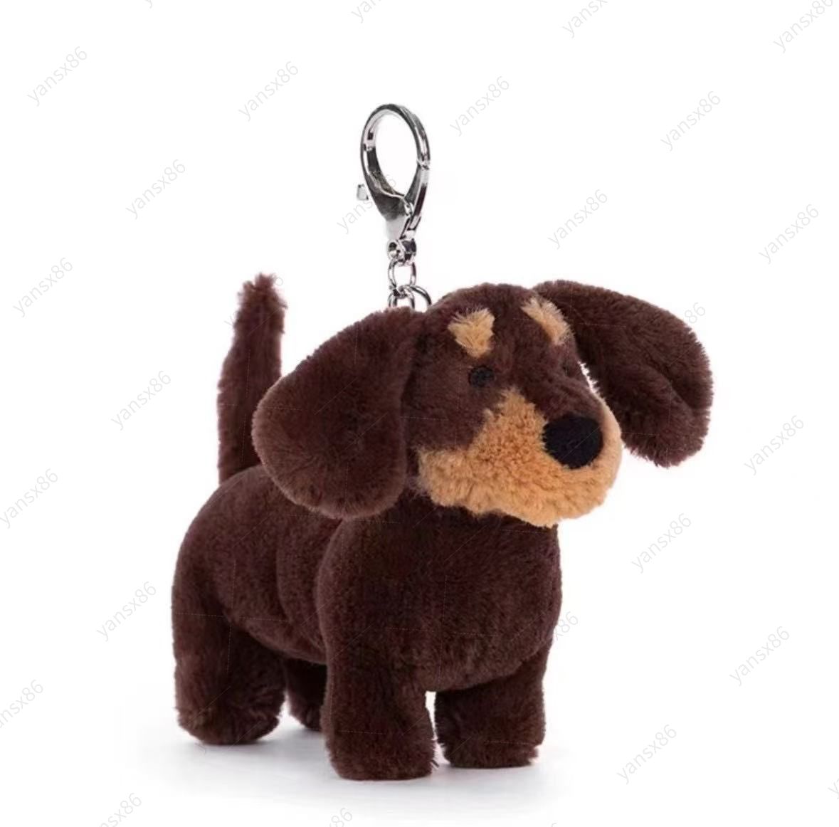 Jelly Cat Plush Keychain Jellys Cat Marshmallow Keychain Designer High Quality, Cute Plush Toy Cartoon Doll For Children As A Gift. It Can Be Hung On Bags And Is Also A Christmas Gift. - Image 5