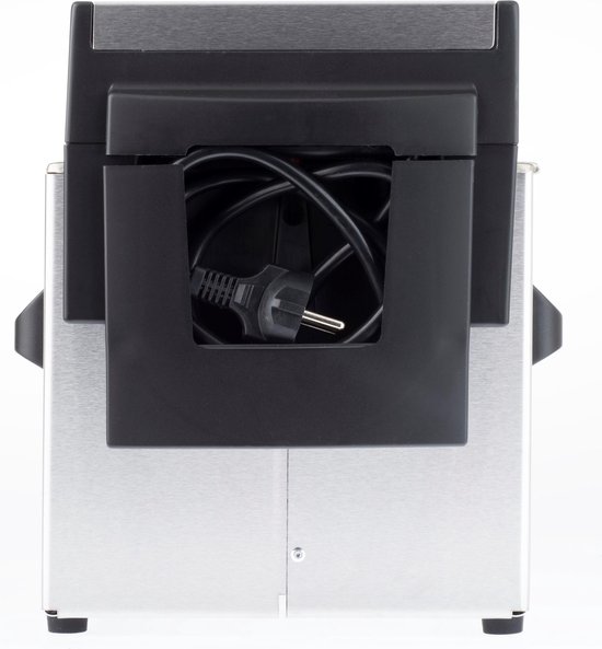 FRITEL Frituurpan - Profi 3355 - Professionele Friteuse met Antistofdeksel - Olie + Vast Vet - Koude Zone - Uniek Dubbel Verwarmingselement - 3200W - 4 liter - Image 6